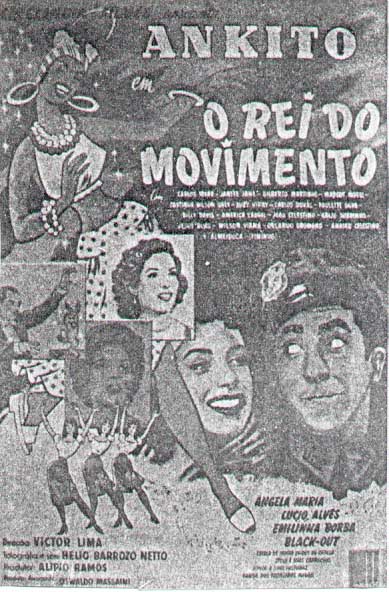 Cartaz Publicitário do Filme O Rei do Movimento